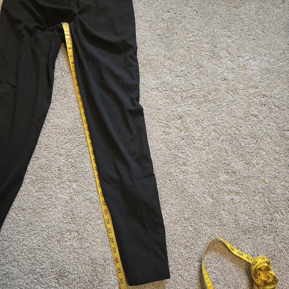 Lululemon Commission Pant Slim Wool Heathered Black Size 30 Mens - Picture 13 of 15
